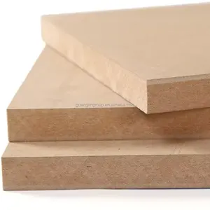 Factory Directly Sale High Grade high quality E0 1220X2440X 18mm Raw Plain MDF Board for Furniture Decoration