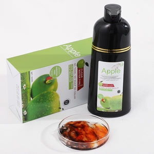 แชมพูย้อมผมสีดำกึ่งถาวรสีแอปเปิ้ลครีมสำหรับร้านเสริมสวยพร้อมการสนับสนุน OEM 500มล. ยอดนิยม - Product Image 4