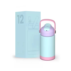 18/8 Stainless Steel Vacuum Kids Flasks 12oz Double <b>Wall</b> Kids Thermal <b>Insulation</b> Bottles 100% Leak Proof - Product Image 3