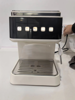 Machine à expresso automatique haut de gamme, best-seller, 20 bars, haute pression, mousseur à lait électrique, acier inoxydable italien, numérique, pour hôtel