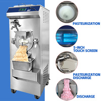 Pasteurisateur et machine à glace artisanale 2 en 1, capacité 15L+14L, contrôle intelligent