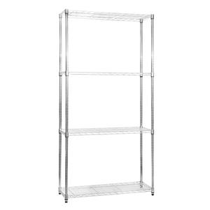 Großhandel Schwerlast-Chrom-Drahtregalsystem - Umweltfreundliche, Verstellbare Mehrzweck-Aufbewahrung für Haushaltsgegenstände & Getränke - Product Image 2