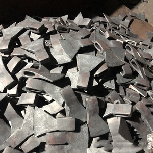 RZC-025 Bán Buôn Tùy Chỉnh Biểu Tượng Ngoài Trời Thay Thế Axe Hatchet Đầu Handmade Carbon Cao Thép Giả Mạo Axe Đầu - Product Image 4