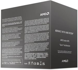 Processeur informatique 5 8400f, 6 cœurs et 12 threads de traitement, architecture Zen4 avancée, 4,7 GHz, pack en vrac R5 8400f le plus performant - Product Image 5