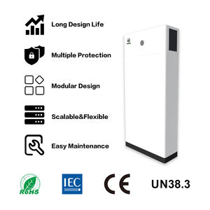 쌓을 수있는 리튬 배터리 팩 51.2 V 20kwh 30kwh 40kwh 태양열 시스템 가정 에너지 저장 - Product Image 2