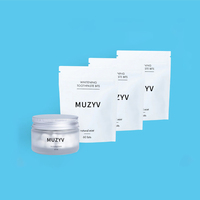 Comprimés de dentifrice naturel à la menthe fraîche de marque privée 62 onglets de recharge format voyage anti-carie à usage domestique