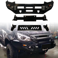 Pare-chocs avant tout-terrain en acier robuste / pour treuil pour Isuzu D-Max (2017-2019 Facelift) Autres accessoires extérieurs