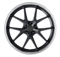 Jantes forgées RXS 10 à rayons en Y, 1 pièce, 19/20/21 pouces, PCD 5*112/5*120, finition noir mat argenté, compatibles avec les berlines BMW M Series Performance