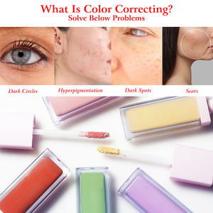 <span class=keywords><strong>Corrector</strong></span> <span class=keywords><strong>corrector</strong></span> líquido multiusos, <span class=keywords><strong>corrector</strong></span> de alta definición, textura cremosa, piel oscura ligera <span class=keywords><strong>Pro</strong></span>, color blanco - Product Image 4