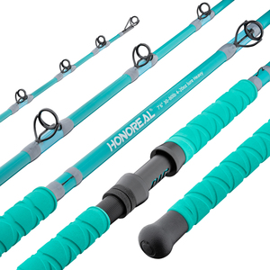 Nouvelle <span class=keywords><strong>Canne</strong></span> à Pêche à l'Ensemble pour Gros Poissons Honoreal 2026 – Livraison Rapide – Bleu Lumineux – Robuste – Verre et Carbone – Pour Eau Douce - Product Image 1