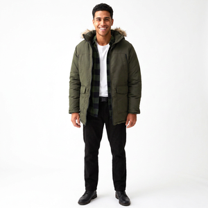 Parka de Invierno Casual de Alta Calidad para Hombre, Abrigo Grueso con Capucha y Relleno de Plumón de Pato Blanco, Chaqueta Térmica de Talla Grande - Product Image 1