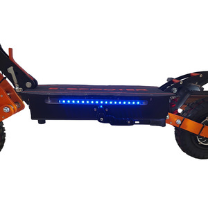 Trottinette électrique tout-terrain 2400W à double moteur, pliable, longue portée, pour adulte, étanche, orange - Product Image 3