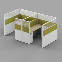 Conception moderne de haute qualité convertible en forme de L ordinateur de bureau cloison poste de travail cabine de bureau mobilier de bureau modulaire