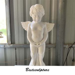 Clásica orinando chico estatua de piedra de la fuente de agua escultura para venta - Product Image 3