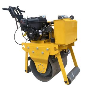 Changchai Compacteur à tambour unique alimenté par moteur Mini Construction Rouleau vibrant Moteur Pompe Composants de noyau d'engrenage pour route - Product Image 1