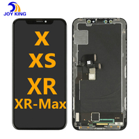 Écran LCD d'origine pour téléphone portable, assemblage direct usine pour X/XS/XR/11/12/13 Pro Max - OLED tactile haute luminosité, garantie 1 an