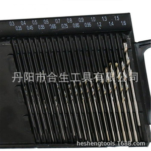ดอกสว่านไมโครบ็อกซ์ Hss ขนาด 0.3-1.6 มม. ชุด 20 ชิ้นสำหรับการเจาะที่แม่นยำ - Product Image 4