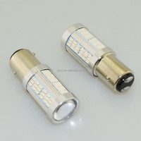 Pièces et accessoires automobiles, ampoule LED 12V 180 degrés 1157 102LED 102SMD Bay15D pour clignotants, feux de freinage, feux de recul et feux stop de voiture
