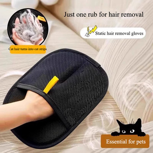 Luva Ecológica Sustentável Lavável Portátil para Remoção de Pelos de Gatos e Cães com Material de Tecido - Product Image 2