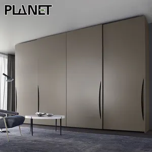 Planeta fabricante ano promoção construída no armário guarda-roupa de luxo elegante chinês guarda-roupa em uso doméstico