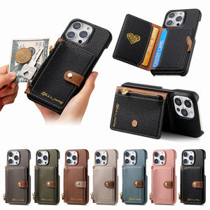 Étui de téléphone portefeuille en <span class=keywords><strong>cuir</strong></span> de luxe pour <span class=keywords><strong>iphone</strong></span> 15 iphone15 pro max 14 plus 13 12 11 xr xs x <span class=keywords><strong>se</strong></span> <span class=keywords><strong>2020</strong></span> 7 8 - Product Image 2