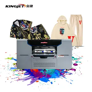 Clothing Tshirt Textile Garment Print A3 Machine Dtf For Logo Desktop Cloth Dtg Printer Direct To T-Shirt Printing Machine