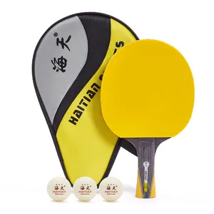 Supplier China Portable High Quality Ping Pong Paddle Professional Table Tennis Racket Set