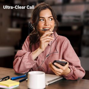 Ugreen ep103 USB <span class=keywords><strong>C</strong></span> Tai nghe <span class=keywords><strong>c</strong></span>ó dây trong tai earbuds với microphone và điều khiển âm lượng tiếng ồn <span class=keywords><strong>c</strong></span>ách ly Loại <span class=keywords><strong>C</strong></span> <span class=keywords><strong>C</strong></span>ổng Earbuds - Product Image 5