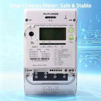 Compteur intelligent  LCD Surveillance de l'énergie Alimentation électrique avec module de communication et système de vente