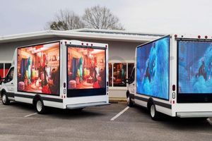 Quảng cáo di động biển quảng cáo điều khiển từ xa p4mm Xe Tải không thấm nước Màn hình <span class=keywords><strong>LED</strong></span> - Product Image 5