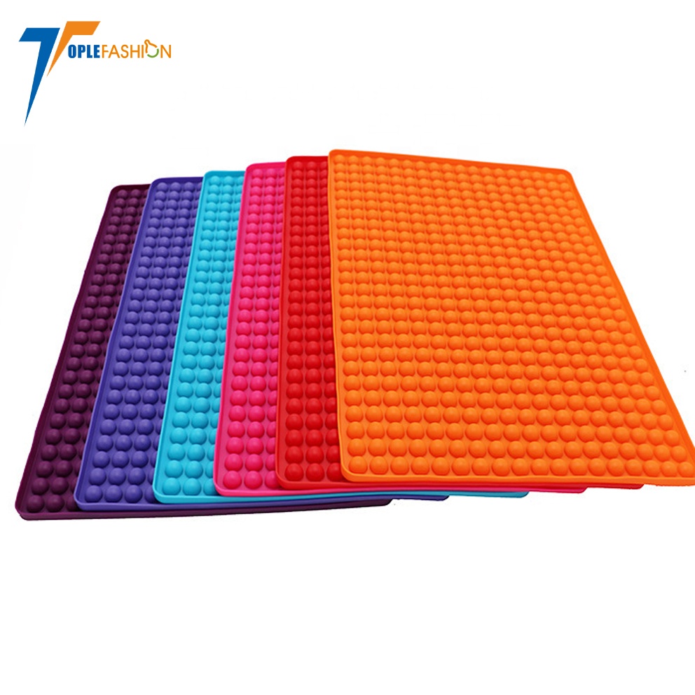 Не содержит Бисфенол А горячий шоколад силикона с угощением для собак пресс-форм для слива пусковая площадка коврик для сушки посуды желе конфеты формы для выпечки Мат для приготовления пищи лечит лист