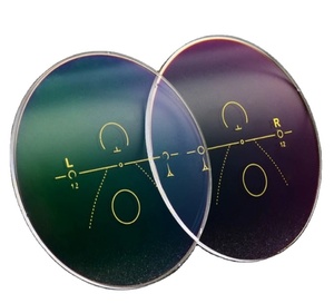 Lentilles de lunettes <span class=keywords><strong>optiques</strong></span> progressives photochromiques Thinkeylens T6 1.56 en résine, protection UV400, revêtement HMC, lunettes de soleil - Product Image 1