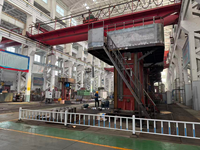 Presse à vis électrique automatique à double disque à friction de 160 tonnes pour ceintures en cuir avec contrôle PLC