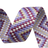 Nouvelle Sangle Épaule en Jacquard 100% Polyester Tissé Écologique 38mm/50mm pour Sacs à Dos, Sacs, Textiles de Maison et Chaussures