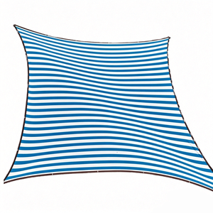 Voile d'ombrage DaringFish avec bords ourlés, œillets, maille épaisse et densifiée, anti-âge, isolation thermique, <span class=keywords><strong>protection</strong></span> UV pour patio et camping - Product Image 1