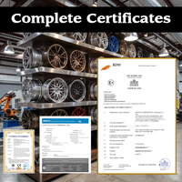 Rines Monobloque Cóncavos Profundos de 18-22 Pulgadas, XL 5x114.3 5x120 5x112 6x139.7, Forjados a Medida para Tesla, BMW M4, M3, Mustang, con Certificación DOT