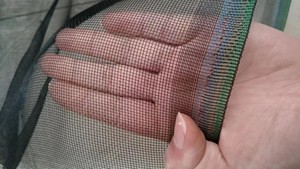 Sac de maille de paume de date de cravate de Velcro mono de cordon <span class=keywords><strong>vert</strong></span> de PE avec la protection UV - Product Image 3