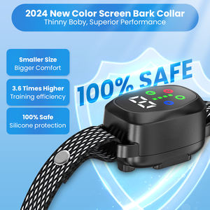 Nuevo lanzamiento <span class=keywords><strong>Dual</strong></span> Trigger No Accident Trigger Smart Bark <span class=keywords><strong>Collar</strong></span> - Product Image 4