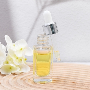 LLG Flacon compte-gouttes en verre à paroi épaisse 30ML fond lourd 1OZ sérum pompe de toner cosmétique pour les soins de la peau - Product Image 3