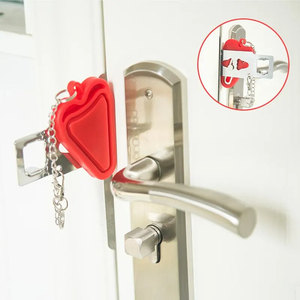 Wholesale Novax Security <b>Portable</b> <b>Door</b> <b>Lock</b> No Drill Manual Hotel Room Devices for Add Holes Removable Travel Safety China - Product Image 2