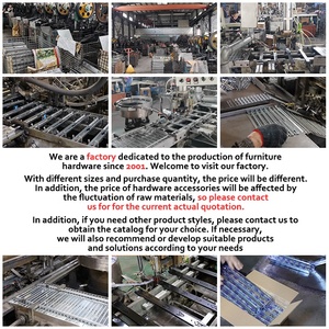 SS 3 nếp gấp 45mm mềm đóng cửa trượt mở rộng bi kênh hướng dẫn đường sắt giảm xóc đệm ngăn kéo RUNNERS <span class=keywords><strong>Slide</strong></span> cho tủ - Product Image 6