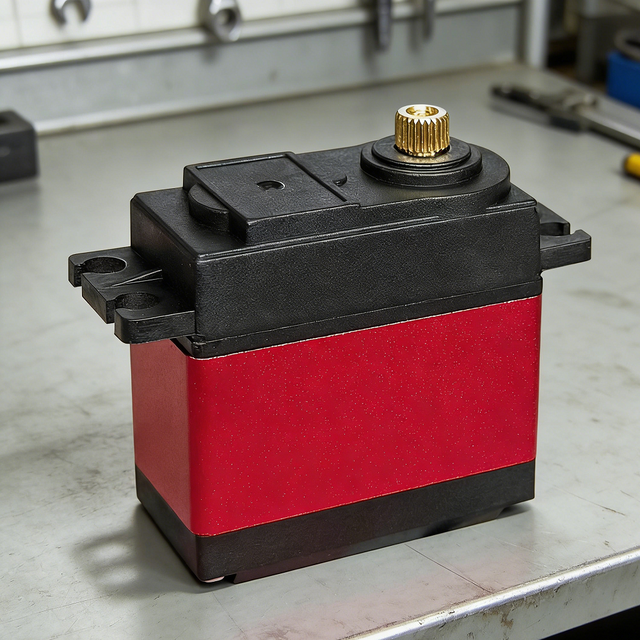 Mini Micro Digital Servo Motor Kit with 20kg Torque Aluminum case for STEAM Education Robot and RC Car Aircraft Control Systems