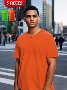 Camiseta Deportiva de Manga Corta para Hombre, UPF 50+, Secado Rápido, para Entrenamiento, Running, Natación, Protección Solar, Modelo F00 - Product Image 5