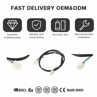 Harness Kabel JST Berinsulasi PVC Lengkap Buatan Industri untuk Aplikasi Mesin CNC Penggerak Servo dan Panel Kontrol PLC