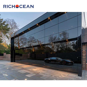 RICHOCEAN Meilleure Vente Personnalisé Aluminium Automatique Isolé Électrique Sectionnel Double Peau Portes de <span class=keywords><strong>Garage</strong></span> pour Villa - Product Image 5