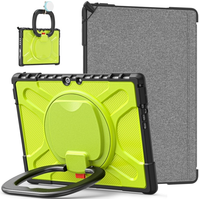 13 Inch TPU Shockproof Tablet Accessories Case for Microsoft Surface Pro 8 PC Material with Protective Hard Back Cover Kickstand