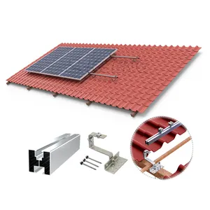 Novel design wholesale price solar roof mounting solar panel mounting frames rack systems for roof