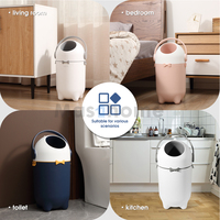 Poubelle à Couches Personnalisée Anti-Odeur, Séparateur de Déchets, Deodorant, Seau à Couches pour Bébé, Poubelle de Cuisine Kawaii, Élimination des Déchets et des Couches