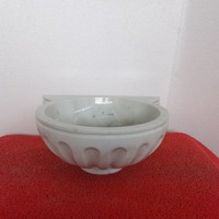 Bain turc Kurna Blanc Marbre Hamam Bassin