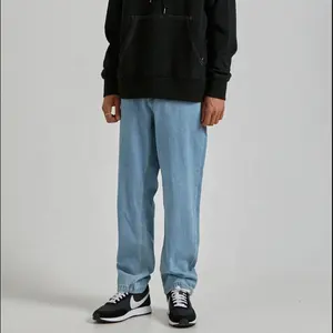 OEM 10 oz Super Stretch Slub Denim Jeans Tissu pour Printemps Hiver Design Skinny Hommes Jeans - Product Image 1